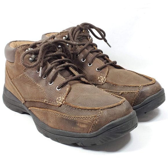 Jarman Desert Boots Men's Sz 12 M Brown Leather - Picture 2 of 8